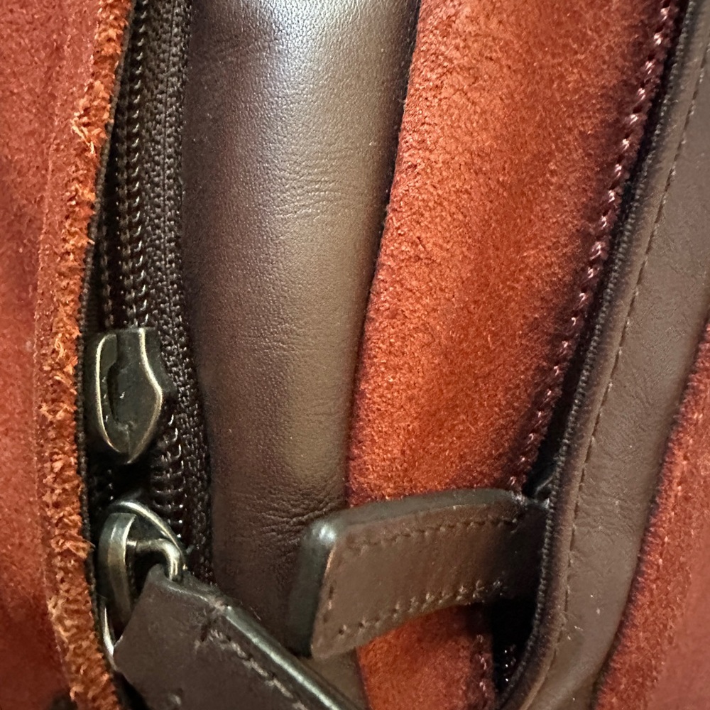Vintage Coach Brick colored Backpack - Picture 16 of 16